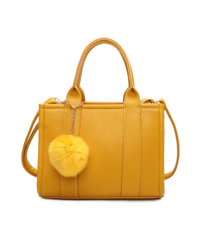 T11645 - Bolso Toten Bag pequeño con pompón