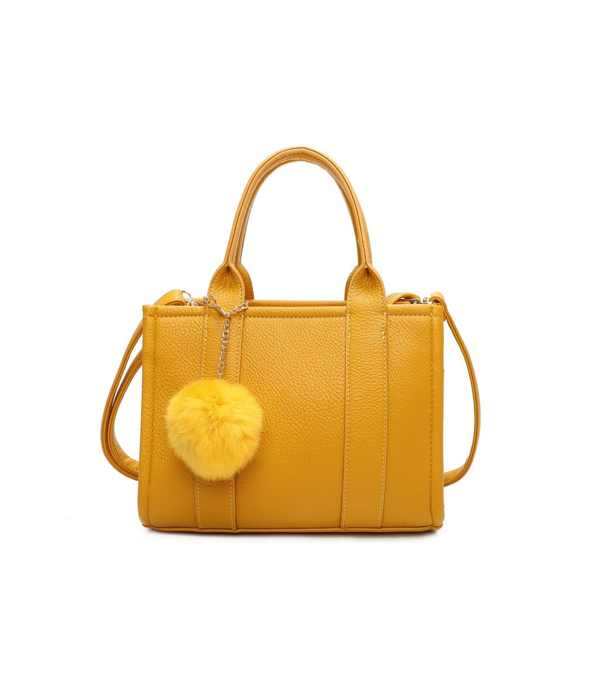 T11645 - Bolso Toten Bag pequeño con pompón