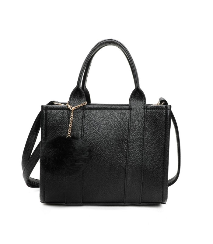 T11645 - Bolso Toten Bag pequeño con pompón
