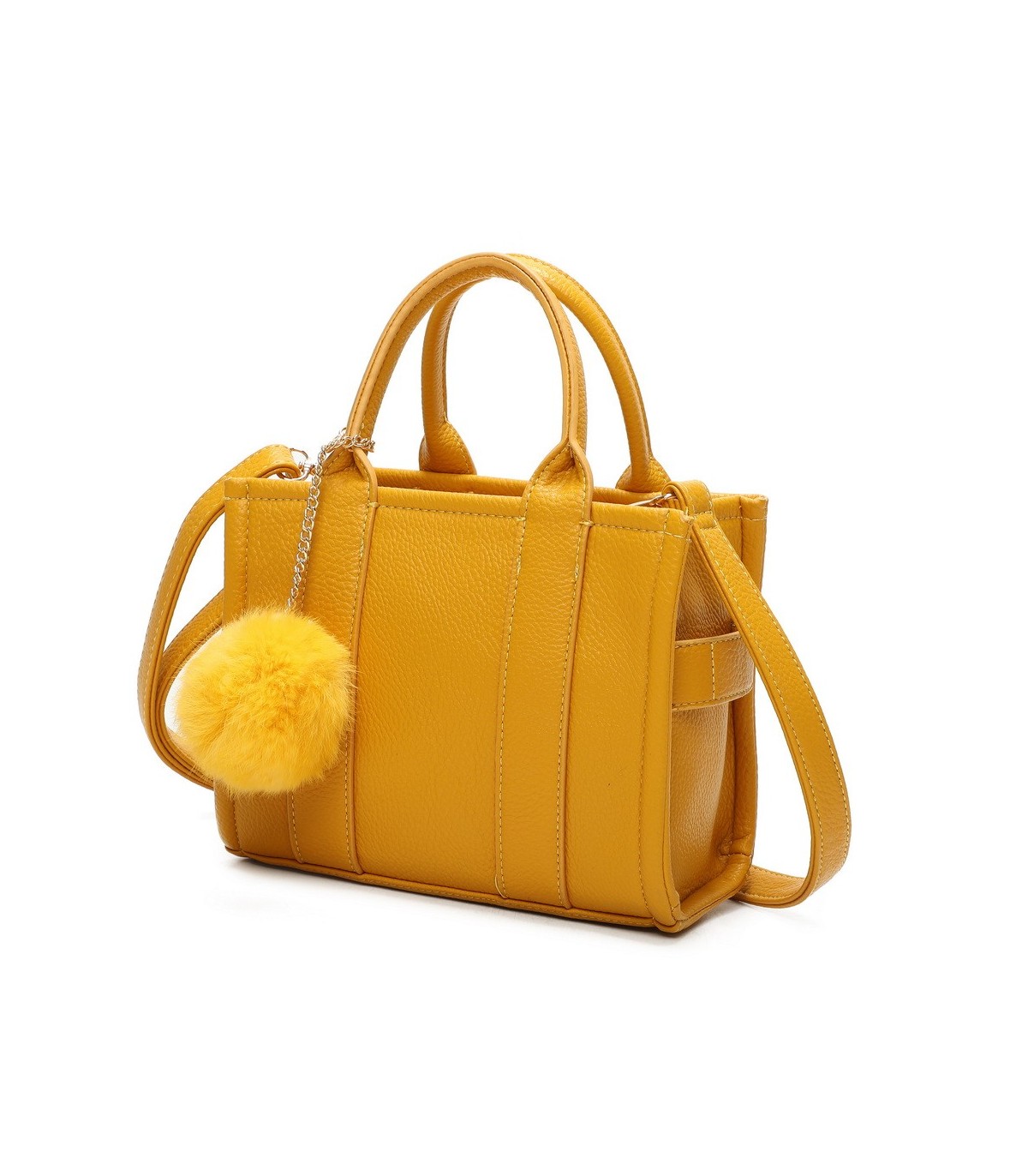 T11644 - Bolso Toten Bag pequeño con pompón