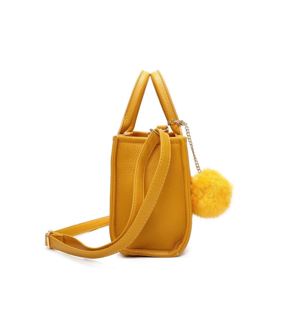 T11644 - Bolso Toten Bag pequeño con pompón