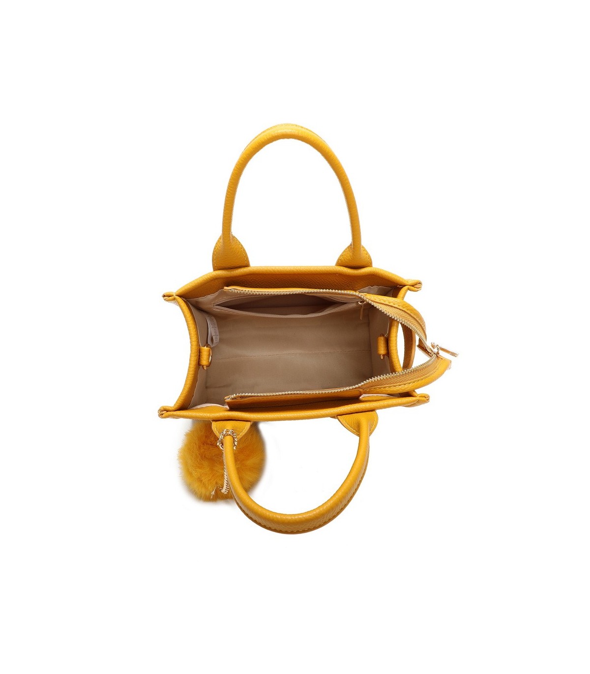 T11644 - Bolso Toten Bag pequeño con pompón