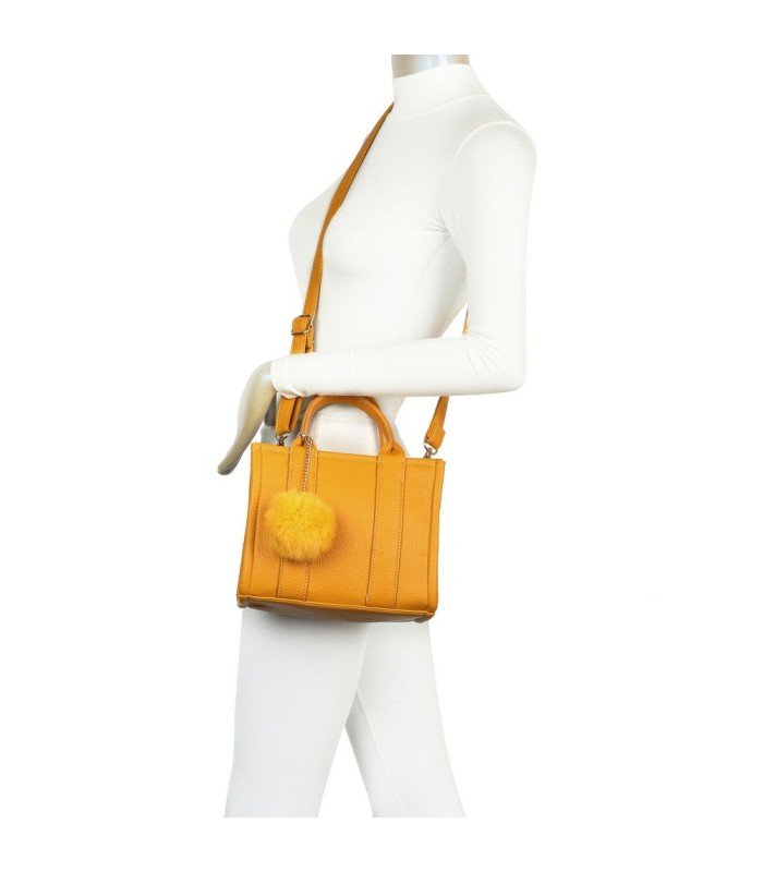 T11644 - Bolso Toten Bag pequeño con pompón