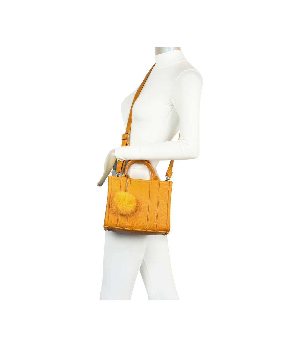 T11644 - Bolso Toten Bag pequeño con pompón