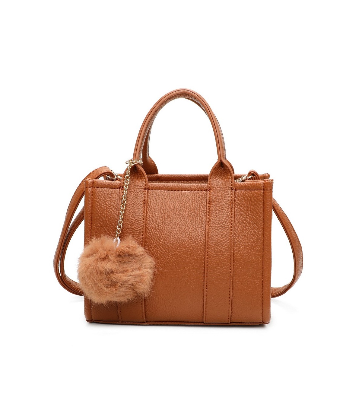 T11644 - Bolso Toten Bag pequeño con pompón