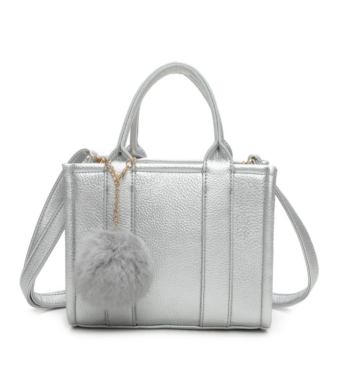 T11644 - Bolso Toten Bag pequeño con pompón