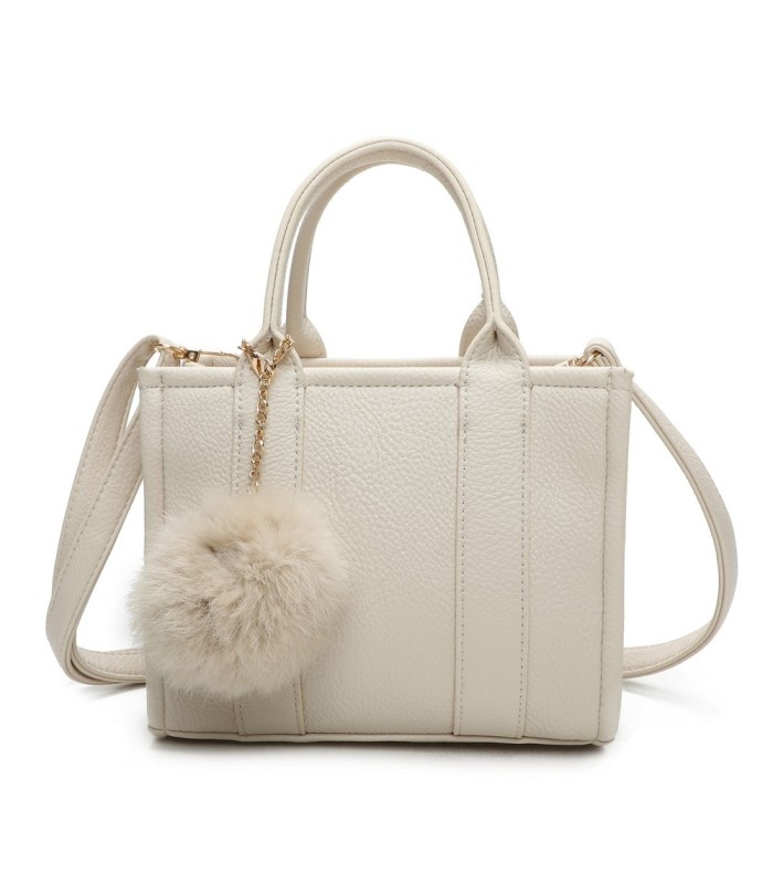 T11644 - Bolso Toten Bag pequeño con pompón