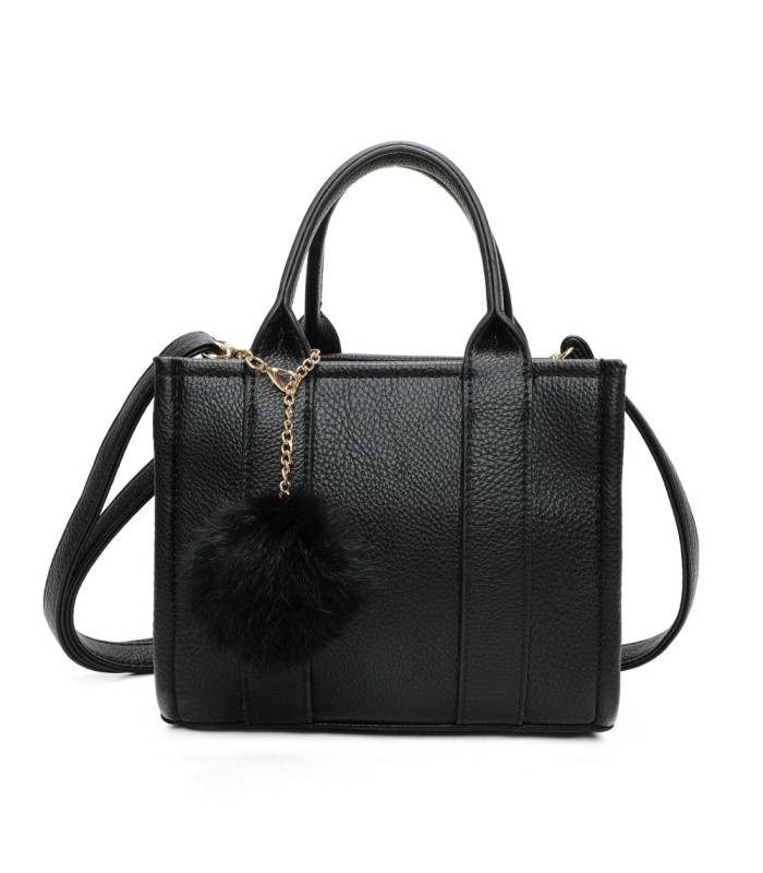 T11644 - Bolso Toten Bag pequeño con pompón