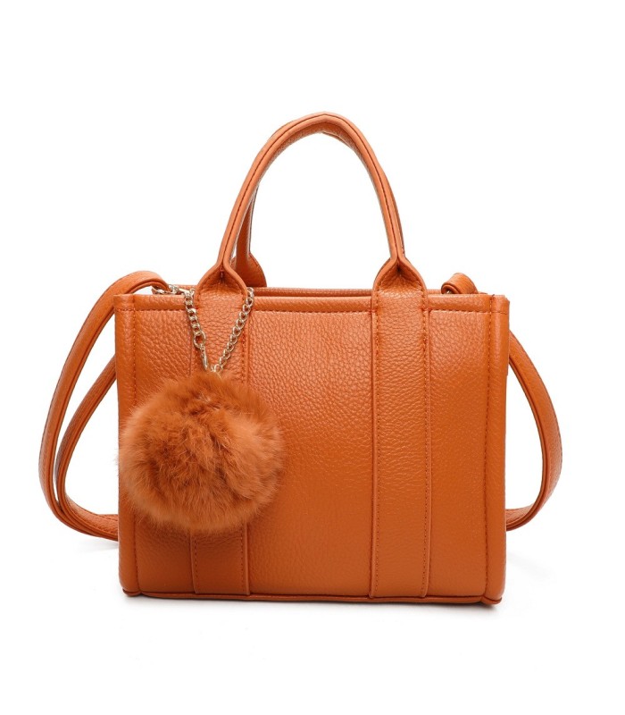 T11644 - Bolso Toten Bag pequeño con pompón