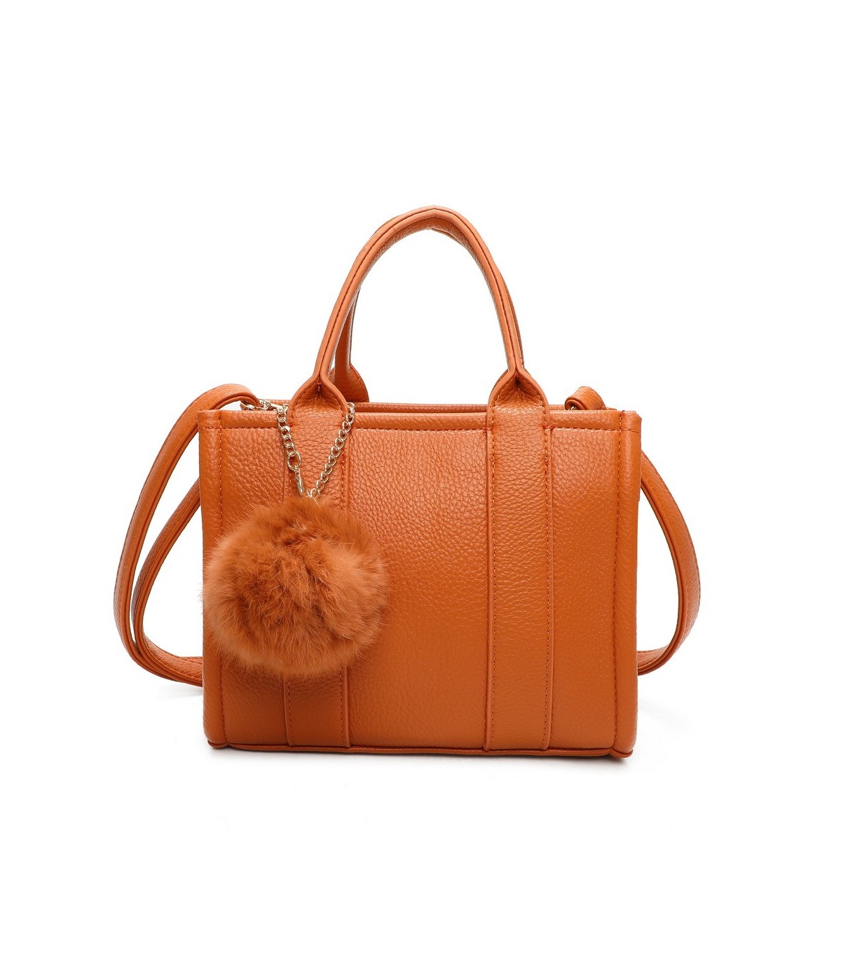 T11644 - Bolso Toten Bag pequeño con pompón