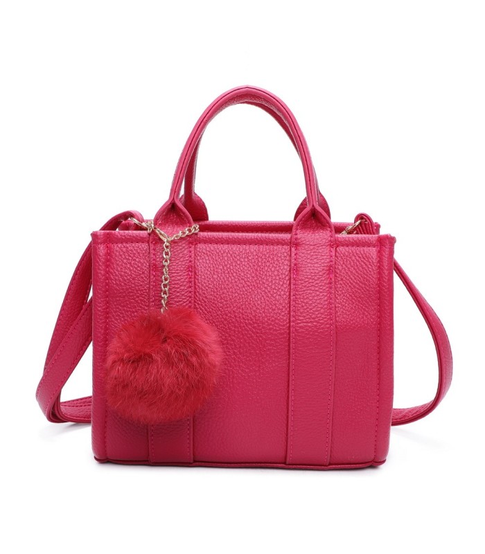 T11644 - Bolso Toten Bag pequeño con pompón