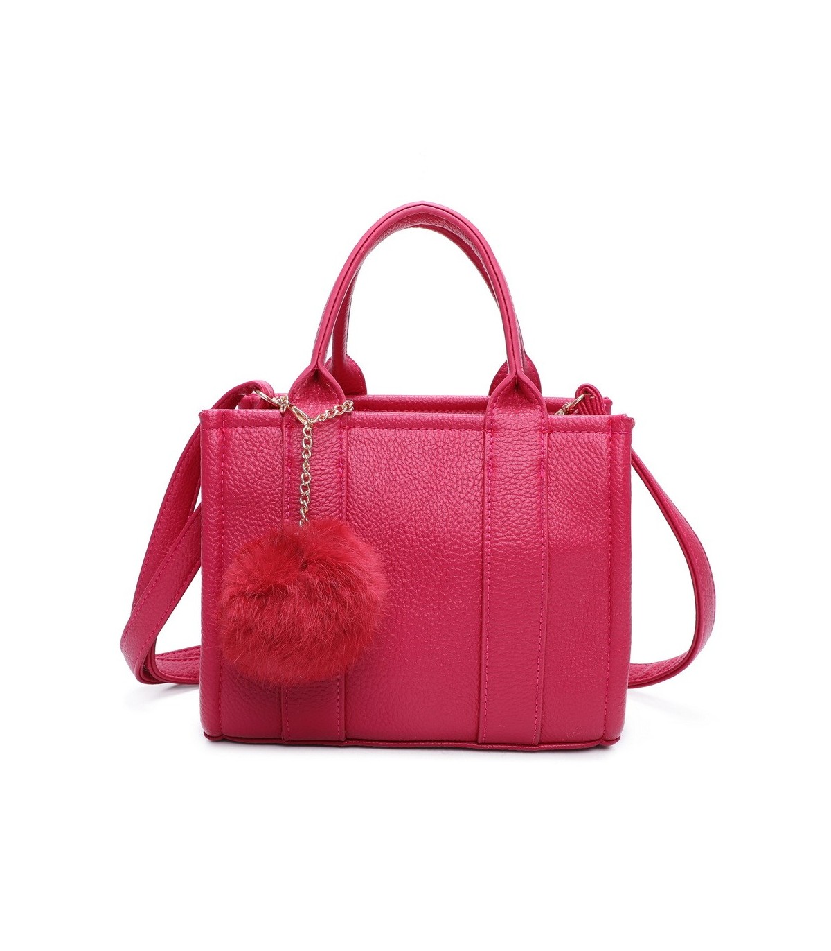 T11644 - Bolso Toten Bag pequeño con pompón