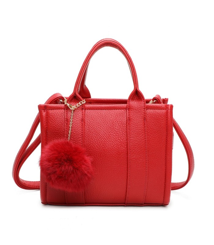 T11644 - Bolso Toten Bag pequeño con pompón