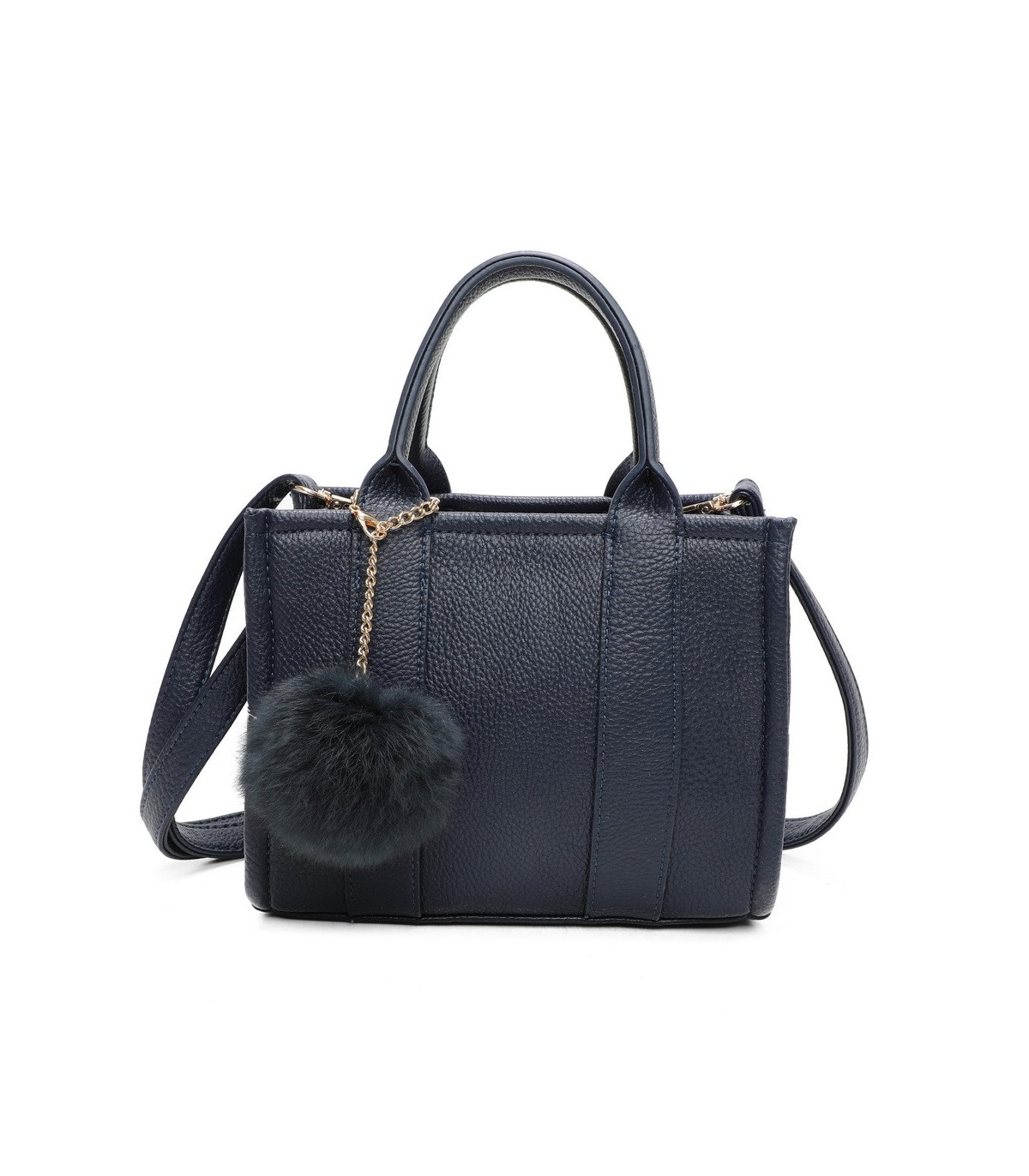 T11644 - Bolso Toten Bag pequeño con pompón