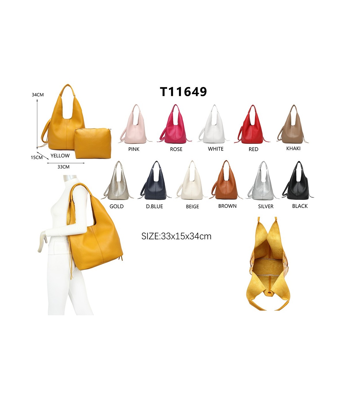 T11649 - Bolso Saco grande