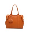 T11646 - Bolso Toten Bag Grande con pompón