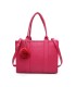 T11646 - Bolso Toten Bag Grande con pompón