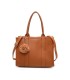 T11646 - Bolso Toten Bag Grande con pompón