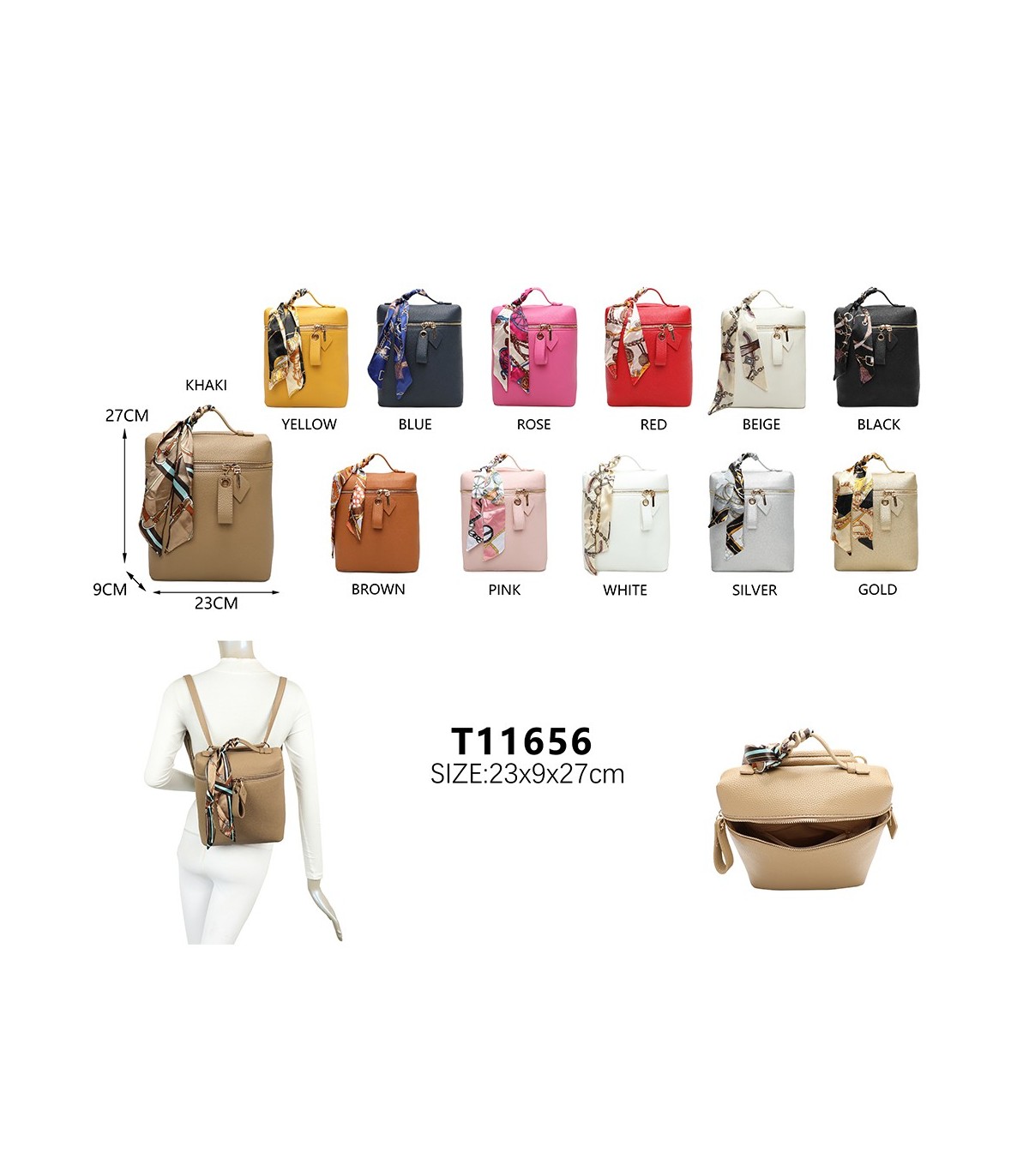 T11656 - Mochila con pañuelo