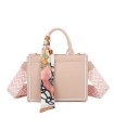 T11669 - Bolso Toten pequeño con pañuelo y asa bandolera