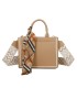 T11669 - Bolso Toten pequeño con pañuelo y asa bandolera