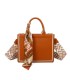 T11669 - Bolso Toten pequeño con pañuelo y asa bandolera