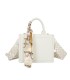 T11669 - Bolso Toten pequeño con pañuelo y asa bandolera