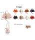 T11669 - Bolso Toten pequeño con pañuelo y asa bandolera