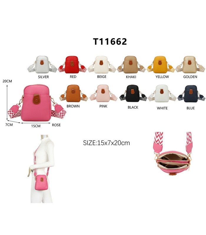 T11662 - Bolso portamóvil con dos compartimentos