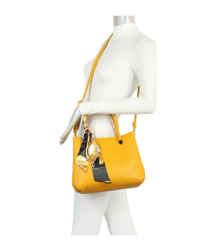 T11636 - Bolso bandolera con pañuelo