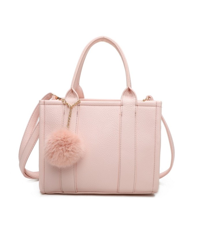 T11645 - Bolso Toten Bag pequeño con pompón