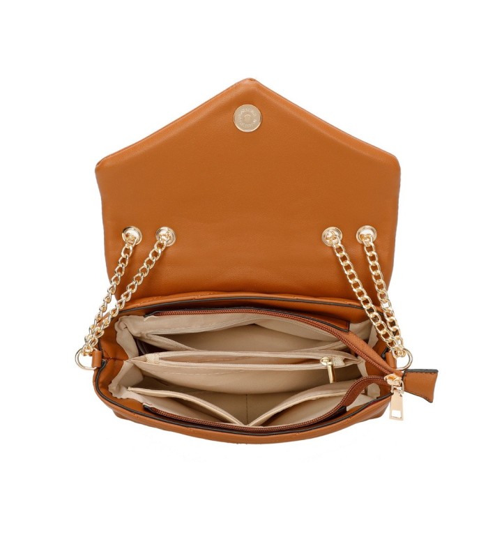 T11474 - Bolso bandolera de dos compartimentos
