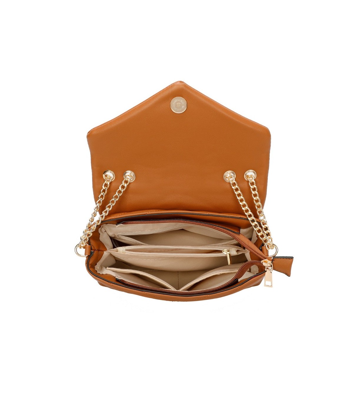 T11474 - Bolso bandolera de dos compartimentos