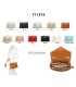 T11474 - Bolso bandolera de dos compartimentos