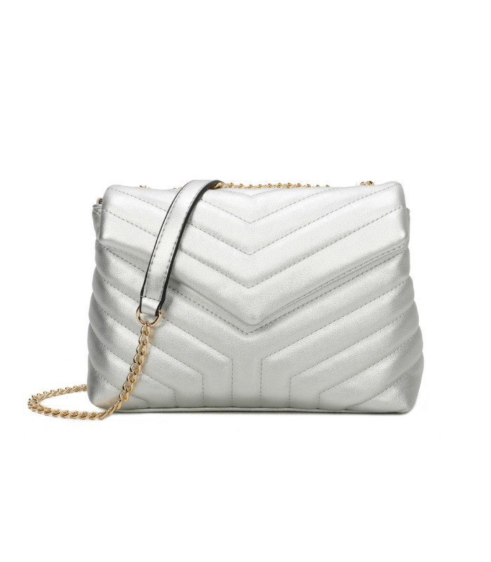 T11474 - Bolso bandolera de dos compartimentos