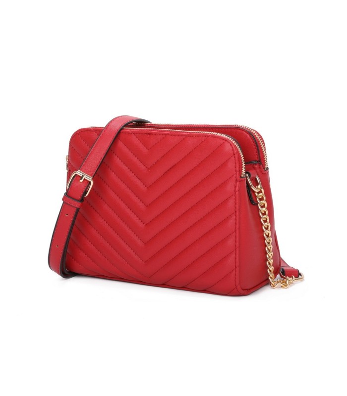 T11476 - Bolso bandolera de dos compartimentos