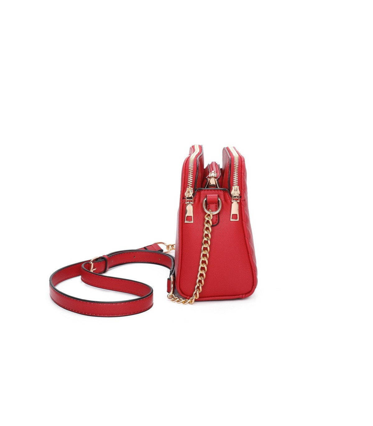 T11476 - Bolso bandolera de dos compartimentos