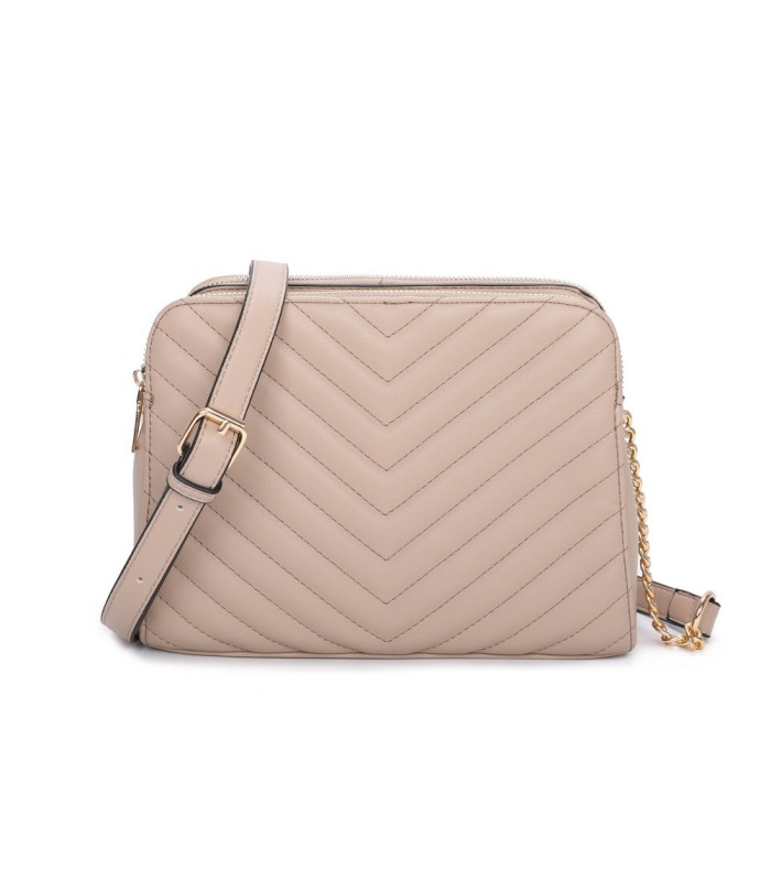 T11476 - Bolso bandolera de dos compartimentos