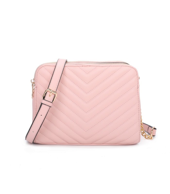 T11476 - Bolso bandolera de dos compartimentos