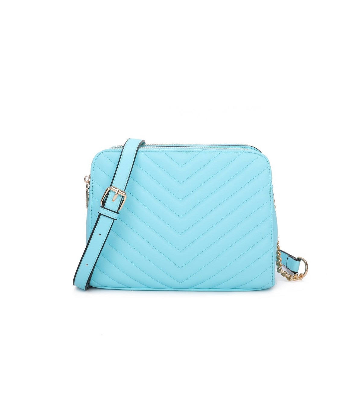 T11476 - Bolso bandolera de dos compartimentos