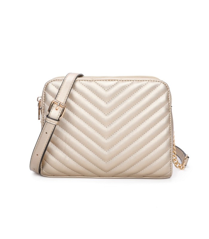 T11476 - Bolso bandolera de dos compartimentos