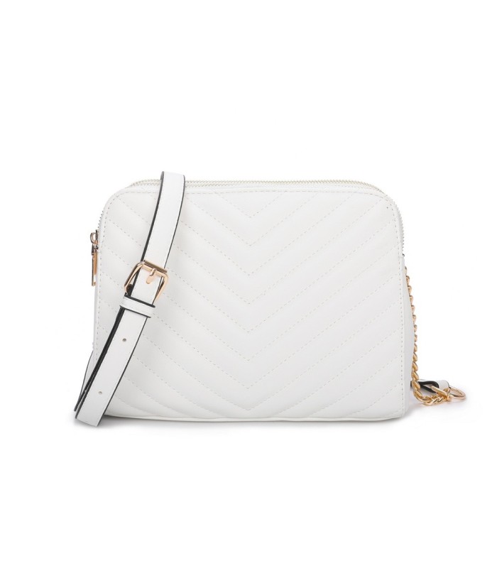 T11476 - Bolso bandolera de dos compartimentos