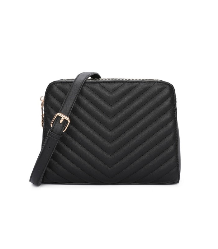 T11476 - Bolso bandolera de dos compartimentos