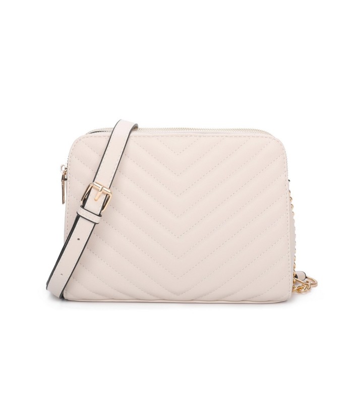 T11476 - Bolso bandolera de dos compartimentos