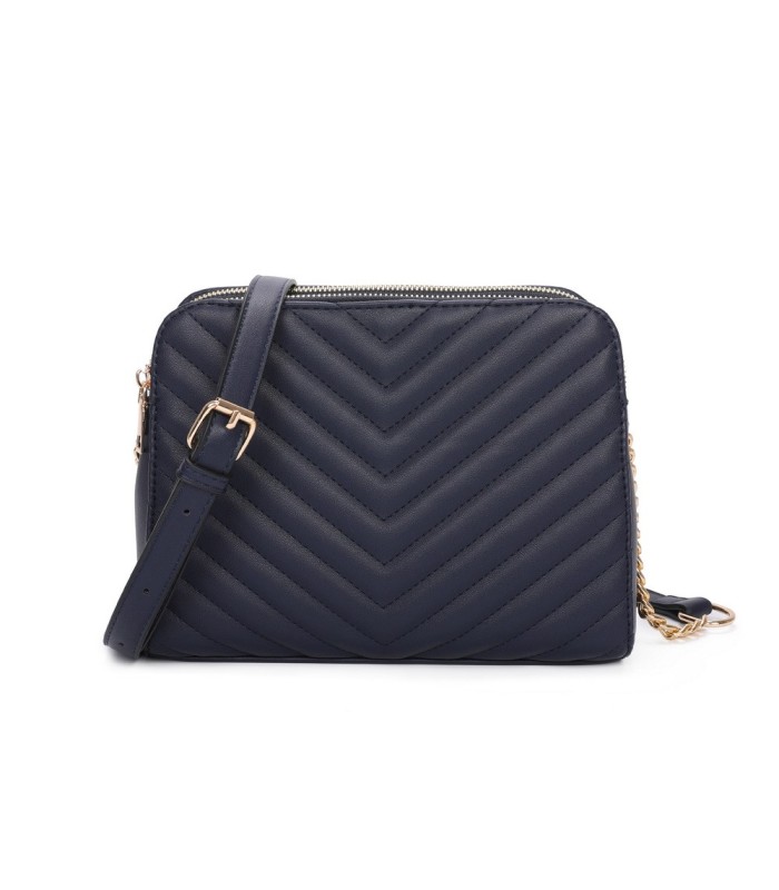 T11476 - Bolso bandolera de dos compartimentos