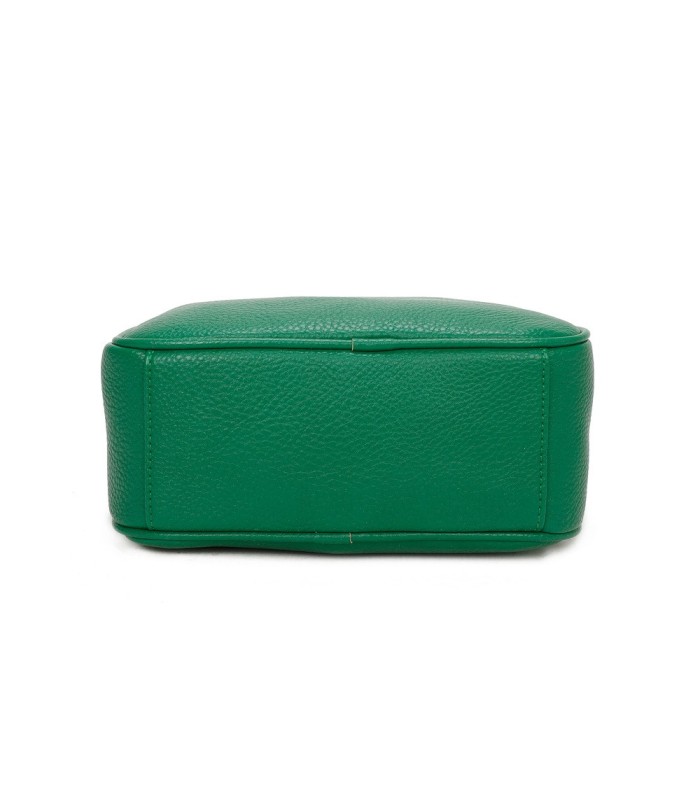 T11569 - Bolso con bandolera de estilo romboidal con dos compartimentos internos