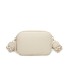 T11569 - Bolso con bandolera de estilo romboidal con dos compartimentos internos