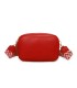 T11569 - Bolso con bandolera de estilo romboidal con dos compartimentos internos