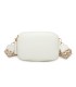 T11569 - Bolso con bandolera de estilo romboidal con dos compartimentos internos