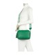 T11569 - Bolso con bandolera de estilo romboidal con dos compartimentos internos